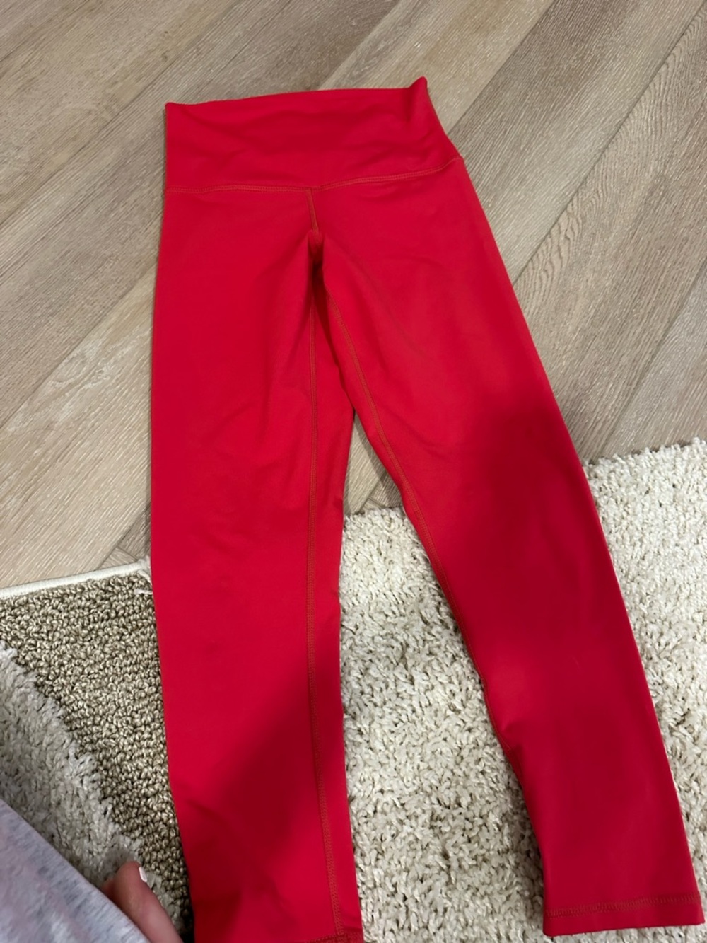 Red DYI Performance Leggings